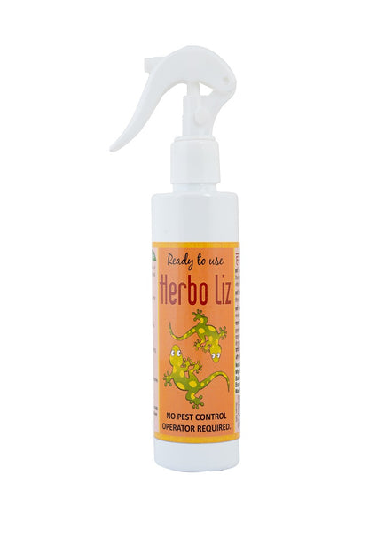 Pratham Organic Herbo liz  Spray 160ml | Plant Based Essential Oil Formula | Ready To Use Herbal Spray | Lemongrass, Neem & Orange Oil Blend